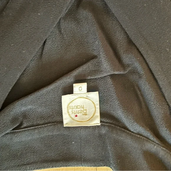 Elegant Black Midi Dress - Picture 6 of 7